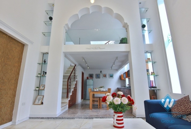 Nice design house with outstanding design for rent in Tay Ho